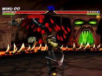 une photo d'Ã©cran de Mortal Kombat Gold sur Sega Dreamcast